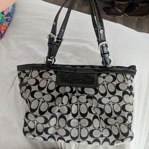 Coach sachel tote